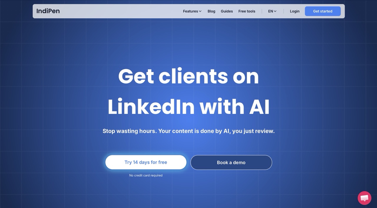 Aperçu du site Indipen